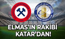 Elmas'ın rakibi belli oldu: Katar ekibi Zonguldak Kömürspor ile karşılaşacak!