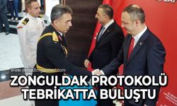 Zonguldak protokolü tebrikatta buluştu