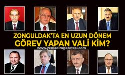 Zonguldak'ta en uzun görev yapan Vali kim? İşte Valiler ve süreleri...