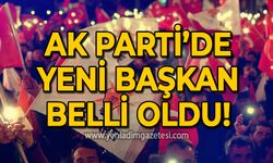 AK Parti'de yeni başkan açıklandı!