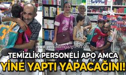 Zonguldak Belediyesi Temizlik Personeli Abdurrahman Yılmaz yine yaptı yapacağını: Alkışlar sana!