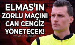 Zonguldak Kömürspor'un zorlu maçında Can Cengiz düdük çalacak!