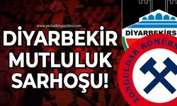 Zonguldak Kömürspor'un rakibi Diyarbekirspor mutluluk sarhoşu