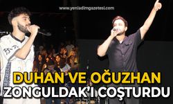 Duhan HY ve Oğuzhan Zonguldak'ı coşturdu: Müthiş performans