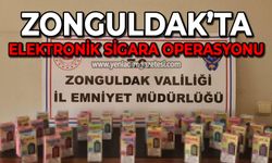 Zonguldak'ta elektronik sigara operasyonu