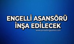 Engelli asansörü inşa edilecek