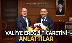 Vali'ye Ereğli ticaretini anlattılar