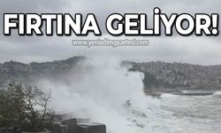 Fırtına uyarısı yapıldı