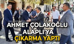 Ahmet Çolakoğlu Alaplı'ya çıkarma yaptı