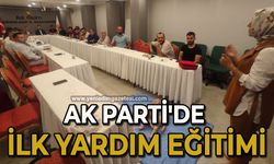 AK Parti'de İlk Yardım Eğitimi