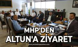 MHP'den Başkan Kamil Altun'a  ziyaret