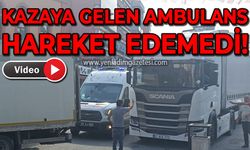 Kazaya gelen ambulans trafiğe takıldı: Gazipaşa'da trafik arap saçına döndü!