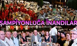 Kdz. Ereğli Belediyespor şampiyonluğa inandı: Birlik ve Beraberlik gecesi düzenlendi