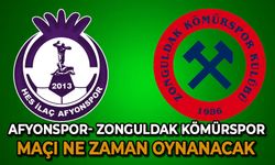 Afyonspor- Zonguldak Kömürspor maçı ne zaman oynanacak