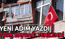 Yeni Adım yazdı: Türk Bayrağı yenilendi