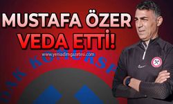 Zonguldak Kömürspor teknik direktörü Mustafa Özer veda etti: Her şey için teşekkür!