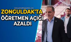 Zonguldak'ta öğretnen açığı azaldı