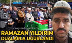 Göçükte hayatını kaybeden maden işçisi Ramazan Yıldırım son yolculuğuna uğurlandı