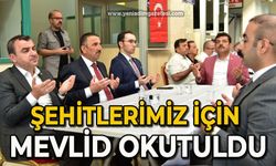 Şehitlerimiz için mevlid okutuldu