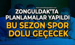 Zonguldak’ta planlamalar yapıldı: Bu sezon spor dolu geçecek