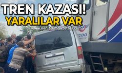 Zonguldak'ta tren kazası: Yaralı var!