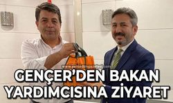 Tuncay Gençer Bakan Yardımcısı Ahmet Aydın'ı ziyaret etti