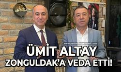 Ümit Altay Zonguldak’a veda etti!
