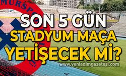 Zonguldak Kömürspor'un stadında son durum: Maça yetişecek mi?