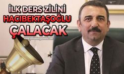 İlk ders zilini Vali Osman Hacıbektaşoğlu çalacak