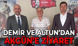 Metin Demir ve Kamil Altun'dan Adnan Akgün'e ziyaret