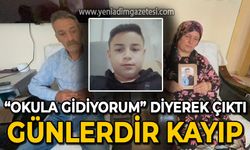 "Okula gidiyorum" diyerek çıktı: Sercan Üstün günlerdir kayıp!