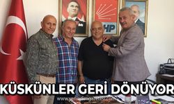 Küskünler CHP'ye geri dönüyor