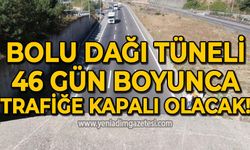 Bolu Tüneli 46 gün boyunca trafiğe kapalı kalacak!