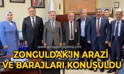 Zonguldak'ın arazi ve barajları konuşuldu