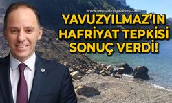 Deniz Yavuzyılmaz'ın hafriyat tepkisi sonuç verdi!