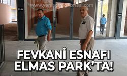 Fevkani Köprü altı esnafı Elmas Park'ta