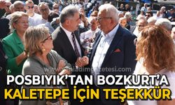 Halil Posbıyık'tan Saffet Bozkurt'a Kaletepe için teşekkür