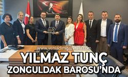 Yılmaz Tunç Zonguldak Barosu'nda: Avukatların sorunlarını dinledi