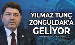 Adalet Bakanı Yılmaz Tunç Zonguldak'a geliyor