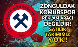 Salih Demir o iddiaları yalanladı: Zonguldak Kömürspor reklam aracı değildir!