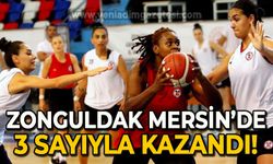 Rakiplerinin korkulu rüyası olacaklar: Zonguldakspor Basket 67 Mersin'de galip!