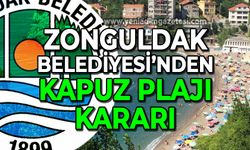 Zonguldak Belediyesi Kapuz Plajı hakkında karar aldı