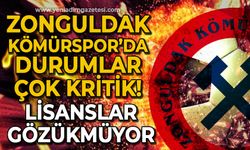 Zonguldak Kömürspor'da durum kritik: TFF'de lisanslar gözükmüyor!