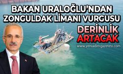 Bakan Abdulkadir Uraloğlu'ndan Zonguldak Limanı vurgusu: Derinlik artırılacak