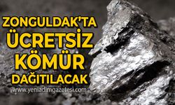 Zonguldak'ta ücretsiz kömür dağıtılacak