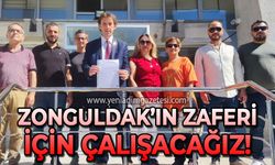 Oğuzhan Turhan mazbatasını aldı: Zonguldak'ın zaferi için çalışacağız