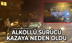 Zonguldak’ta alkollü sürücü kazaya neden oldu