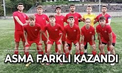 Asma farklı kazandı