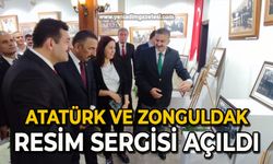 Atatürk ve Zonguldak resim sergisi açıldı