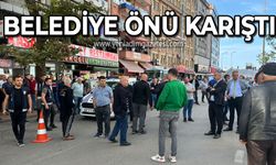 Zonguldak Belediyesi'nin önü karıştı
